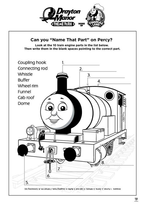 Thomas And Friends Activity Sheet Printables In The Playroom