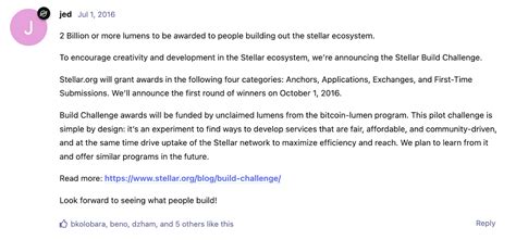 La Historia Del Stellar Community Fund Haciendo Stellar