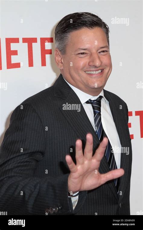 Netflix Chief Content Officer Ted Sarandos Attending The Netflix France Launch Party Held At