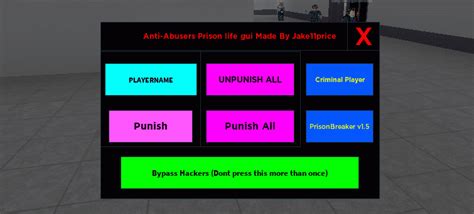 Prison Life Scripts RbxScript