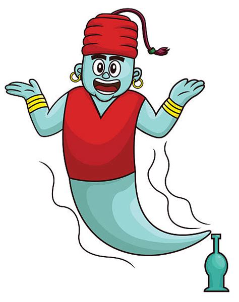 Best Genie Bottle Illustrations Royalty Free Vector Graphics And Clip