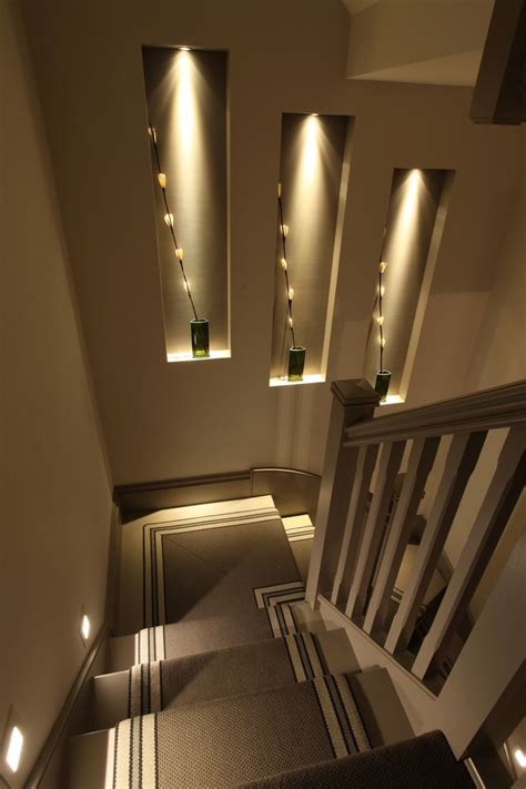 The weight and the heat emitted from the fixture need to be considered. Stair wall lights - a decent instrument to use in a ...