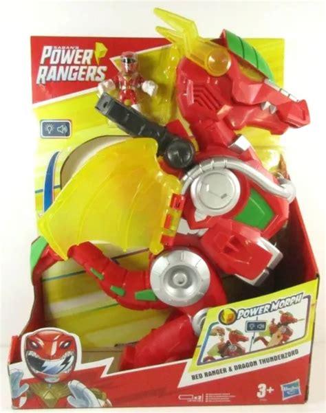 Playskool Heroes Power Rangers Red Ranger Dragon Thunderzord Hasbro