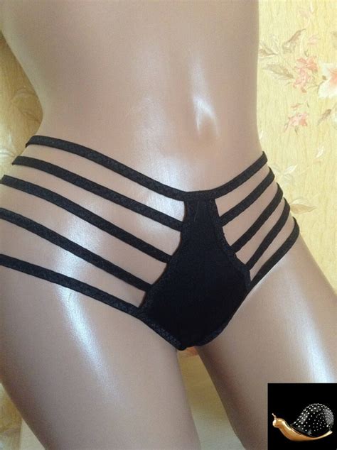 Sexy Strappy Lingerie Exotic Dancewear Bikini Bottom Panties Etsy