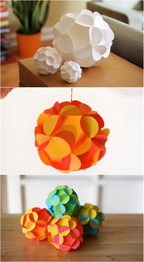 DIY Christmas Ornaments Made from Paper