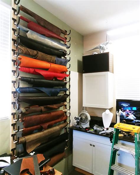 Replaced Three Shelves For A Leather Rack Rleathercraft