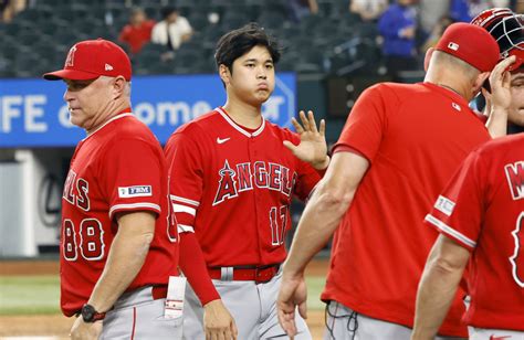 Baseball Shohei Ohtani Hits 42nd Homer As Angels Avoid Series Sweep