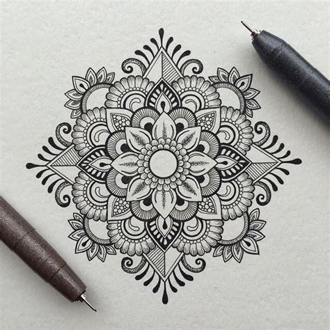 40 Beautiful Mandala Drawing Ideas How To Brighter Craft Mandala