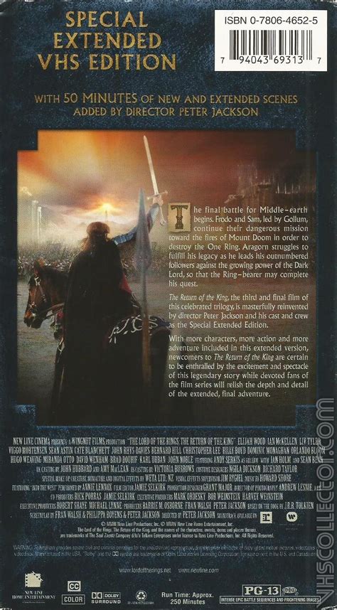 It was published in 1955. The Lord of the Rings: The Return of the King- Special ...