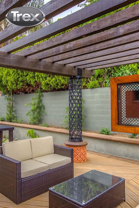Spiced rum composite decking board sample. Trex Decking in 2020 | Trex colors, Trex, Trex deck