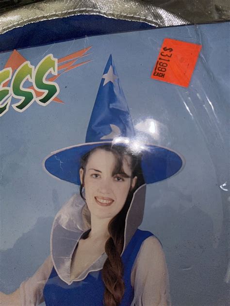 Enchantress Sorceress Witch Dress Adult Womens Halloween Costume Blue Osfm Stars Ebay