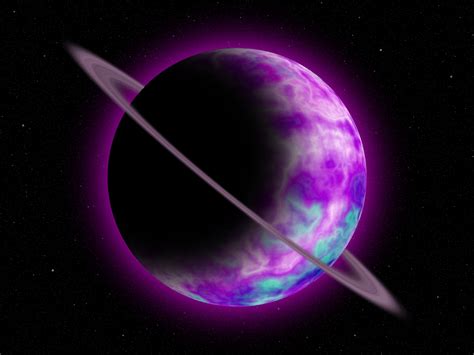Purple Planet Purple Rings By Keroka On Deviantart