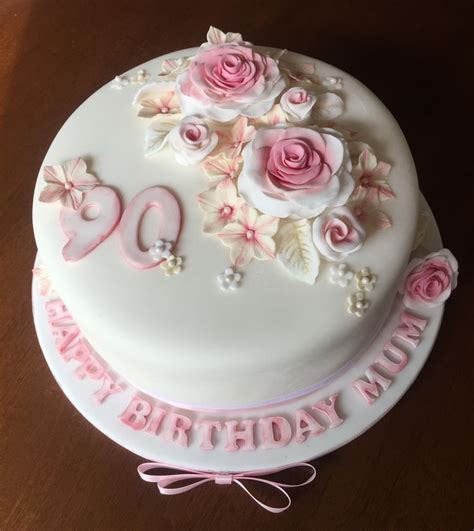 90th Birthday Cake 90th Birthday Cakes Cake Decorating Cake