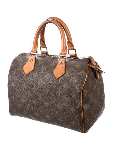 Louis Vuitton Monogram Speedy 25 Handbags Lou119498 The Realreal