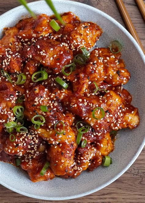 Korean Fried Chicken Recipe Spicy