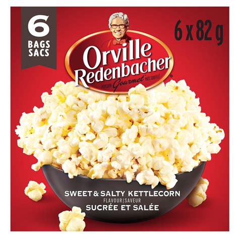 Orville Redenbachers Ready To Eat Popcorn Sweet And Salty Kettle Corn