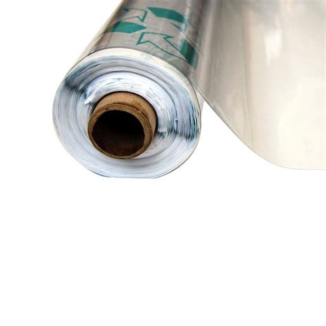 Vinyl It 4 12 Ft X 75 Ft Clear 12 Mil Plastic Sheeting 10012 The