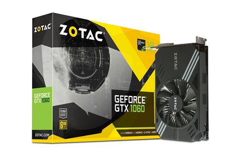 Buy Zotac NVIDIA GeForce GTX 1060 6 GB Mini GDDR5 Graphics Card Black