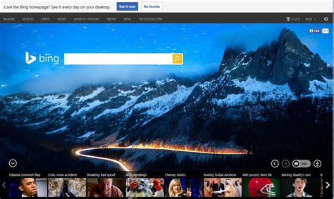 Bing Homepage Features North Cascades Highway The Spokesman Review
