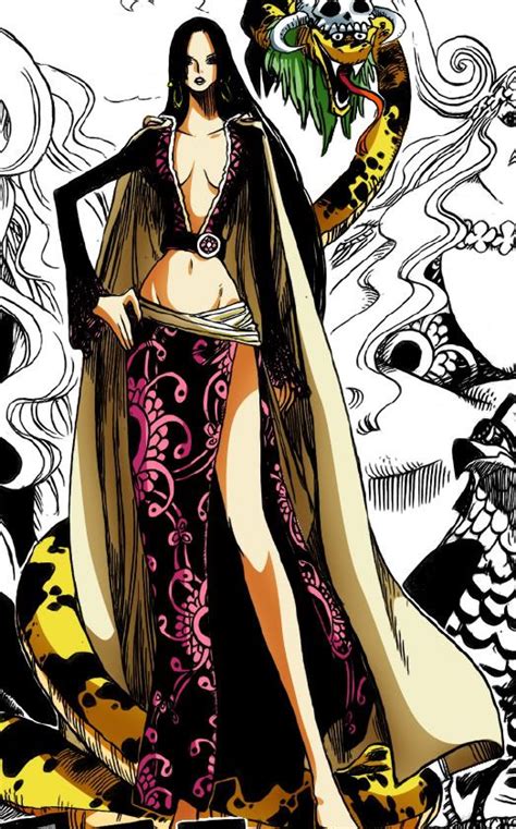 Manga One Piece Empress Boa Hancock Shichibukai One Piece Boa