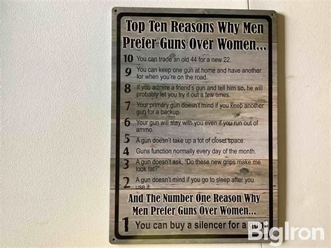 guns over women sign bigiron auctions