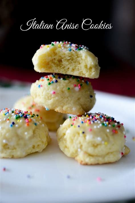 Italian Anise Drop Cookies