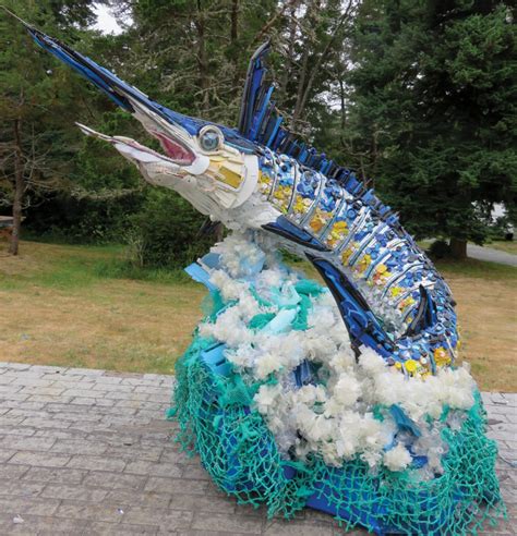 Washed Ashore Creates Delightful Art From Plastic Waste Washing Up On