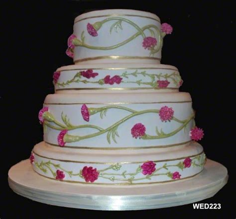 Custom Wedding Cakes Art Nouveau Weddings Cake Wedding Cake Bakery