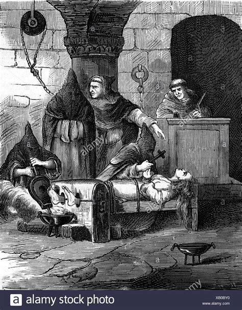 Spanish Inquisition Torture Stockfotos And Spanish Inquisition Torture