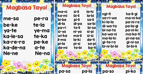 Searchmag Ensayo Magbasa Ng Abakada Filipino Reading Practice For