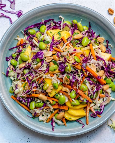 Crunchy Asian Inspired Chopped Salad Clean Food Crush