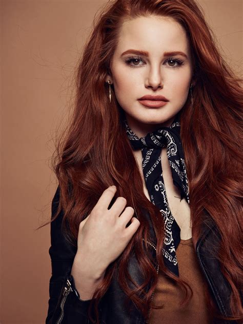 Madelaine Petsch Riverdale Beautiful Redhead Red Hair Brown Eyes Cheryl Blossom Portrait