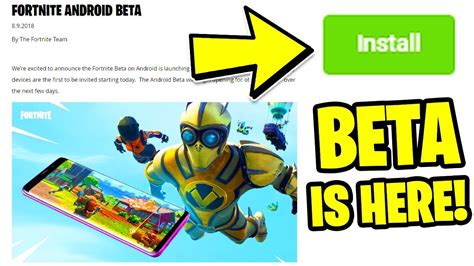 Download fortnite apk for android. How To DOWNLOAD Fortnite MOBILE ANDROID Beta RIGHT NOW ...