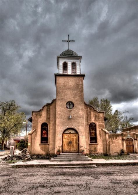St Josephs Church Cerrillos Nm Via Meanwhile In New Mexico On