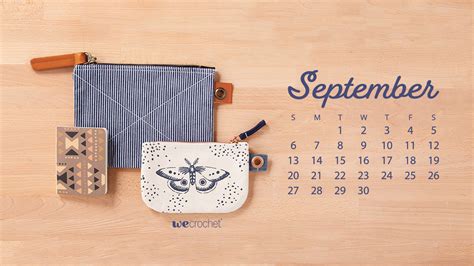 September 2022 Calendar Desktop Wallpaper Printable Word Searches