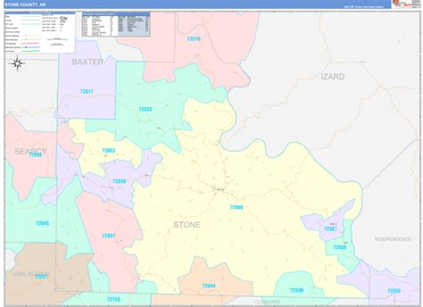 Maps Of Stone County Arkansas