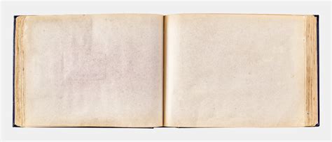 Blank Old Diary Page