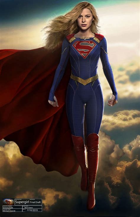 Artstation Supergirl Redesign Michael Uwandi Melissa Supergirl