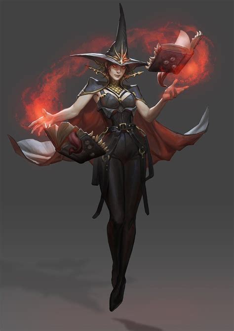 Demetra Witch Concept By Shetrix Imaginarywitches Fantasy Warrior