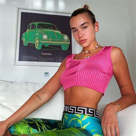 Dua Lipa Takes The Glam Cycling Short For A Spin Vogue Free Hot Nude