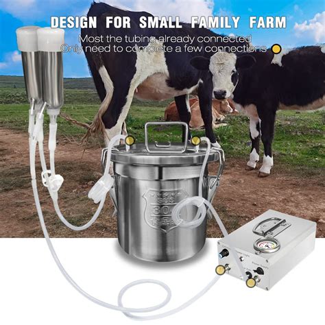 Buy Hantop L Cow Milking Machine Rechargeable Pulsation Speed