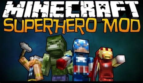 Super Heroes Mod Para Minecraft 146 Y 147 Heroe Super Héroe