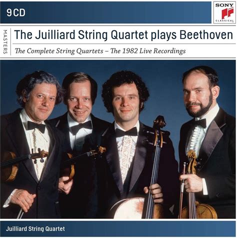 Juilliard String Quartet Beethoven The Complete String Quartets Cd