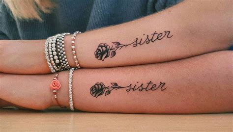 Top 101 Sister Symbol Tattoos
