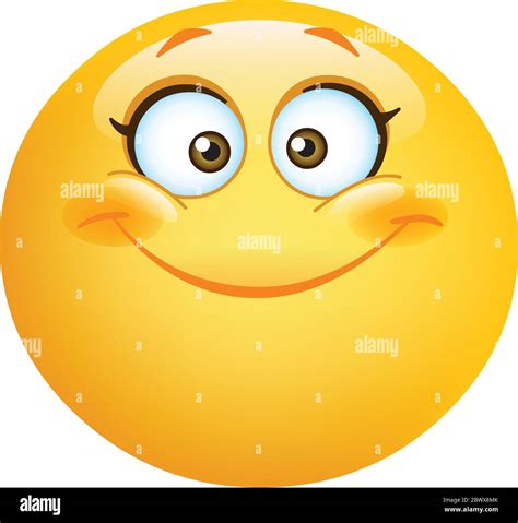 Cute Smiling Emoticon Wearing Eyeglasses Emoji Smiley Vector