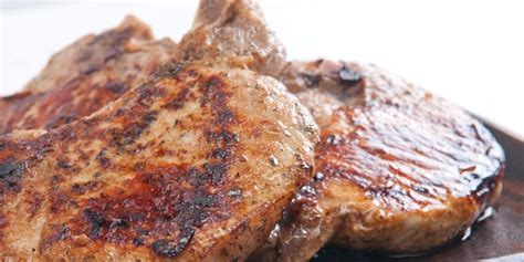 If you do not have a meat thermometer, cut the pork chop in half. Spice-Rubbed Grilled Pork Chops | Recipe | Baked pork ...