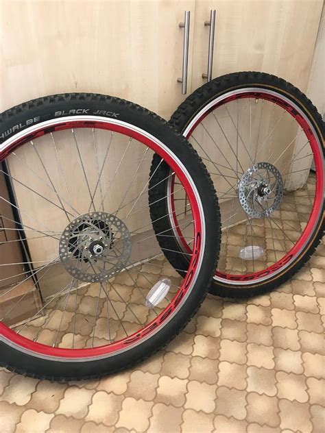 Set Of 26 Inch Mountain Bike Disc Brake Wheels In Loughborough