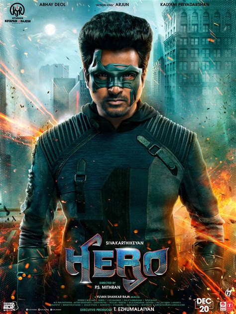 Hero New Poster Hero Movie Hero Tamil Movies