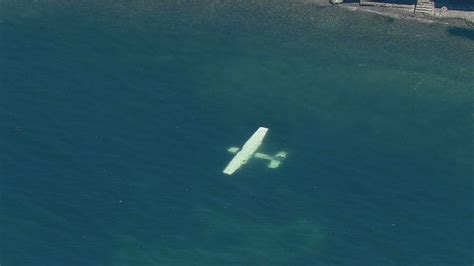 Small Plane Crashes In Water Off West Seattle