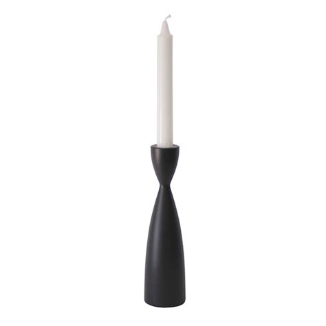 Wholesale Nordic Designs Candlestick Tall Black Fieldfolio